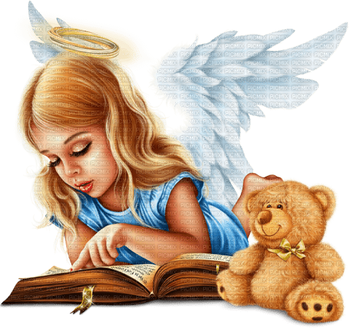 Y.A.M._Angel baby girl - PNG gratuit