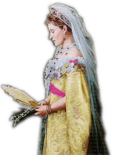 Rena Russia Princess Prinzessin Russland Vintage - Free PNG