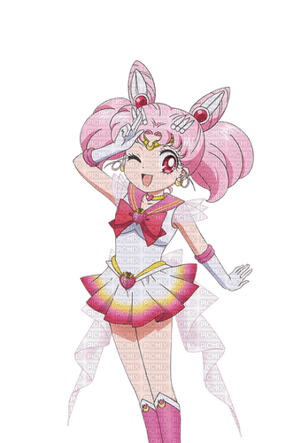 Super Sailor Chibi Moon ❤️ elizamio - nemokama png