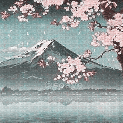 soave background oriental animated  pink teal - Kostenlose animierte GIFs