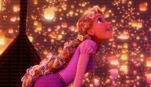 ✶ Rapunzel {by Merishy} ✶ - Animovaný GIF zadarmo