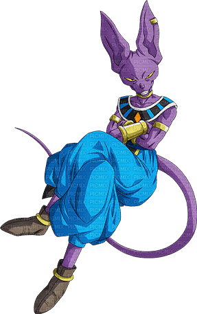Beerus (AKA The scrunkly) - Free PNG