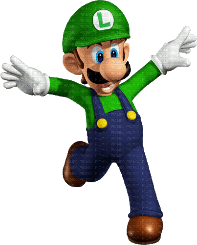 Luigi - GIF เคลื่อนไหวฟรี