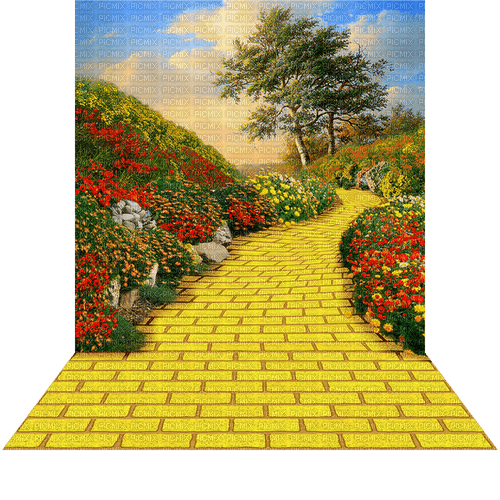 The Wizard of Oz Path - gratis png