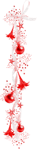 Christmas.Deco.White.Red - 免费PNG