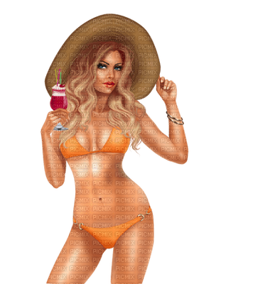 femme woman frau beauty tube human person people beach plage   summer ete - δωρεάν png