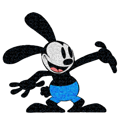 Oswald the Lucky Rabbit - GIF animasi gratis