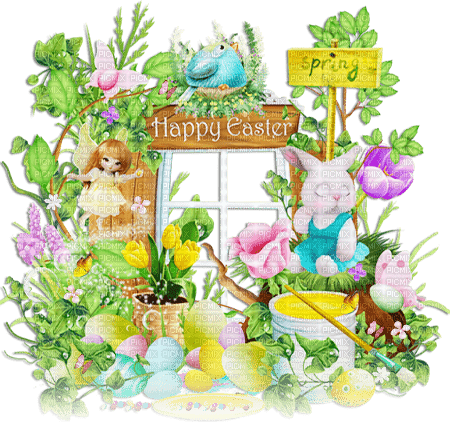 soave background transparent easter flowers spring - фрее пнг