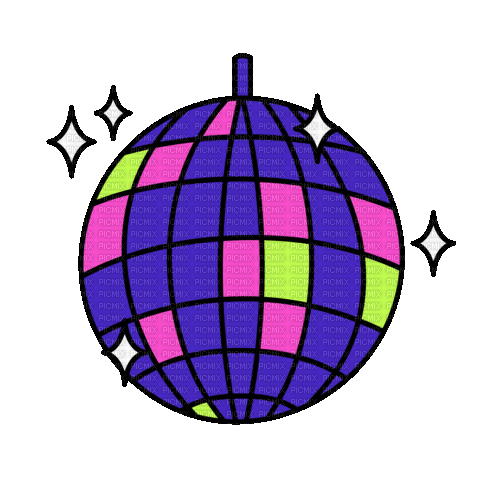 disco ball - GIF animado grátis