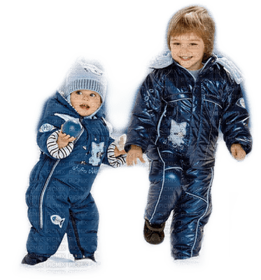Enfants.children.winter.blue.Victoriabea - zadarmo png
