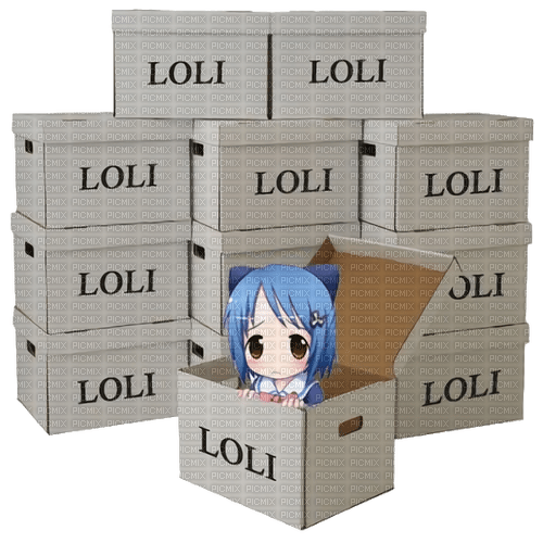 loli box - PNG gratuit