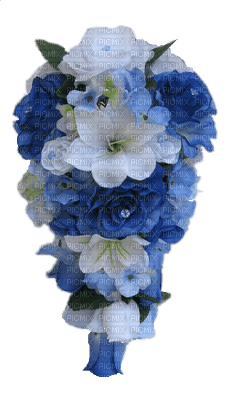 flower-blue - bezmaksas png