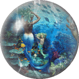 mermaid bp - Gratis animerad GIF
