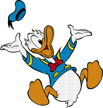 donald duck - zdarma png