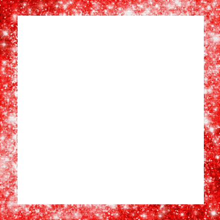 Animated.Glitter.Frame.Red - KittyKatLuv65 - Δωρεάν κινούμενο GIF