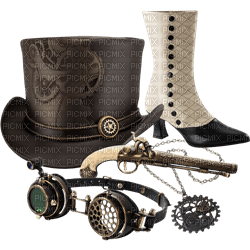 Kaz_Creations Deco  Costume Steampunk - png gratis