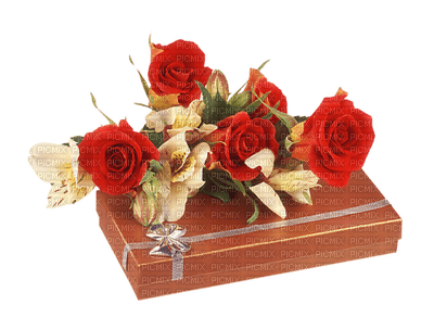 Kaz_Creations  Valentine Love Deco Flowers - ücretsiz png