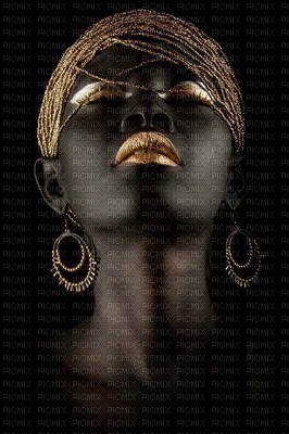 woman face Africa bp - 免费PNG