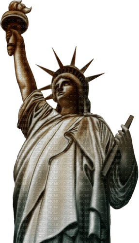 Patriotic.4th OfJuly.Scrap.Statue Of Liberty - besplatni png