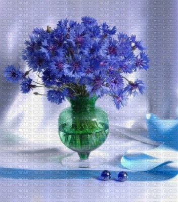 fleur bleu - 無料png