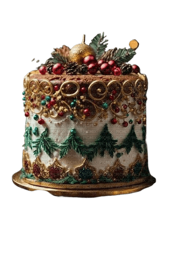 Tarta de Navidad - Rubicat - gratis png