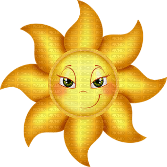 Kaz_Creations Deco Sun - 免费PNG