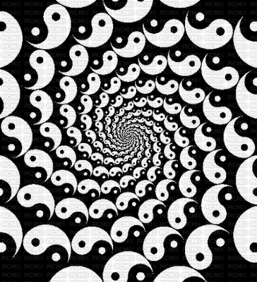 yin yang - GIF animado grátis