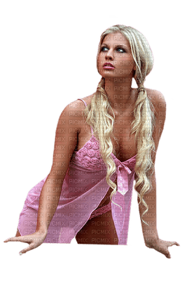 Kaz_Creations Woman Femme Pink - png gratis