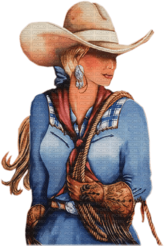 Cow-girl - png gratuito