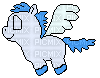Pixel Pegasus - Бесплатный анимированный гифка