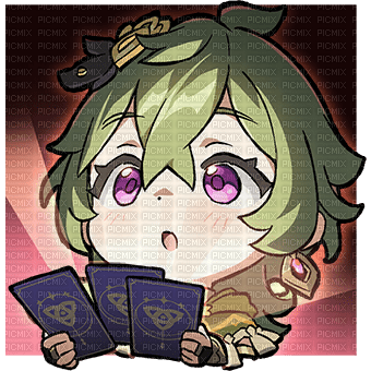 Collei Emote Lucky! - 無料png