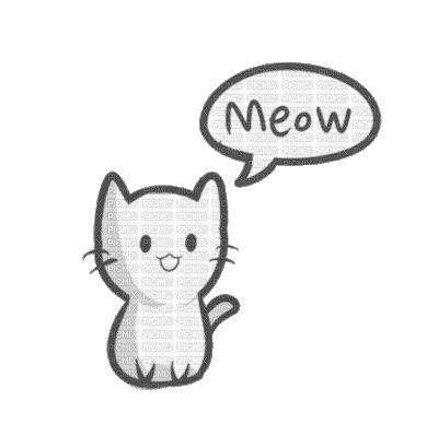 ♥Kawaii cat♥ - GIF animasi gratis