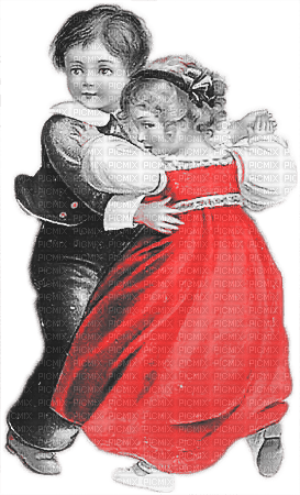 soave vintage valentine children boy girl couple - δωρεάν png