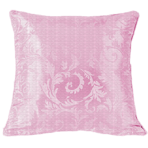 pink pillow deco - 免费PNG