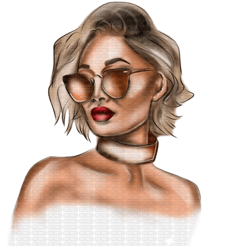 Woman Beige White - Bogusia - Free PNG