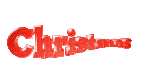 Animated.Christmas.Text.Red - Gratis geanimeerde GIF