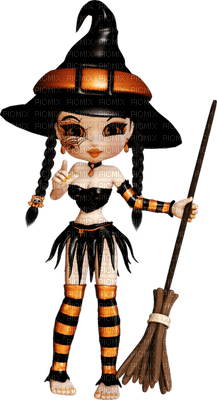 Kaz_Creations Cookie Dolls Halloween - PNG gratuit