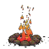 camp fire - Free animated GIF