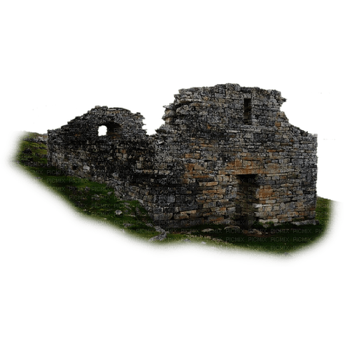 kikkapink deco scrap gothic house stone - PNG gratuit