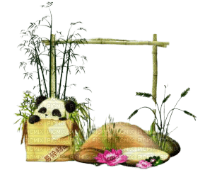 bamboo,tree,leaf,panda - png ฟรี