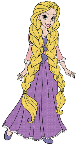 Rapunzel - nemokama png