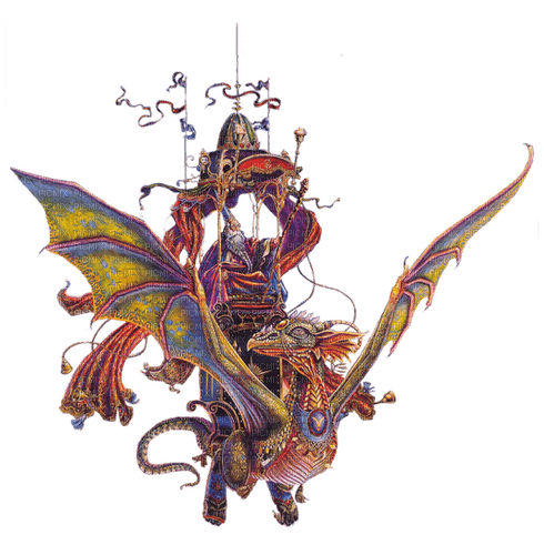 dolceluna fantasy gothic surreal dragon - besplatni png