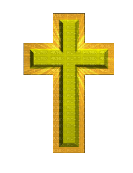 Cruz ouro - Darmowy animowany GIF