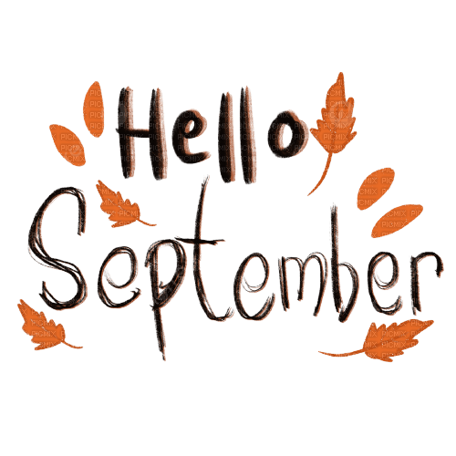 loly33 texte hello september - δωρεάν png