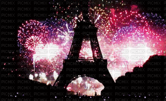 Paris background bp - GIF animado grátis