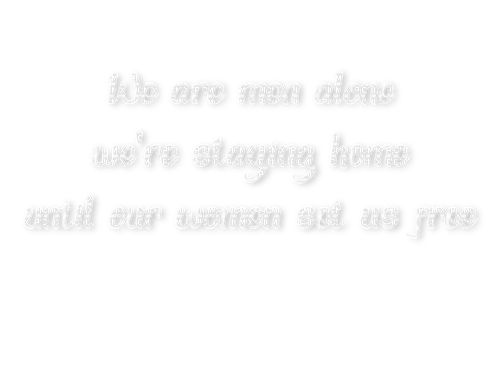 ..:::Text-We are men alone:::.. - Free PNG