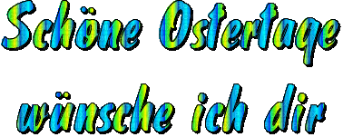 Schöne Ostertage - GIF animasi gratis
