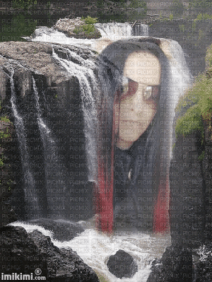 waterfall - GIF animado grátis