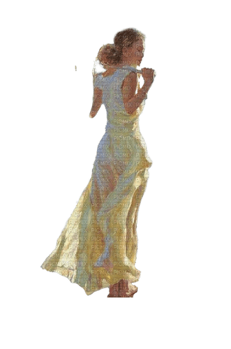 woman summer vintage painting - ilmainen png