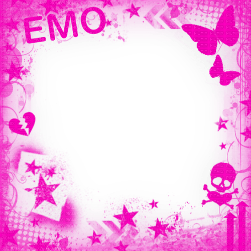 EmO Frame transparent png - 無料png
